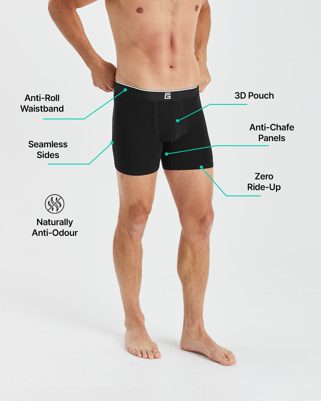 Super Soft Bamboo Boxers (1 Pack)