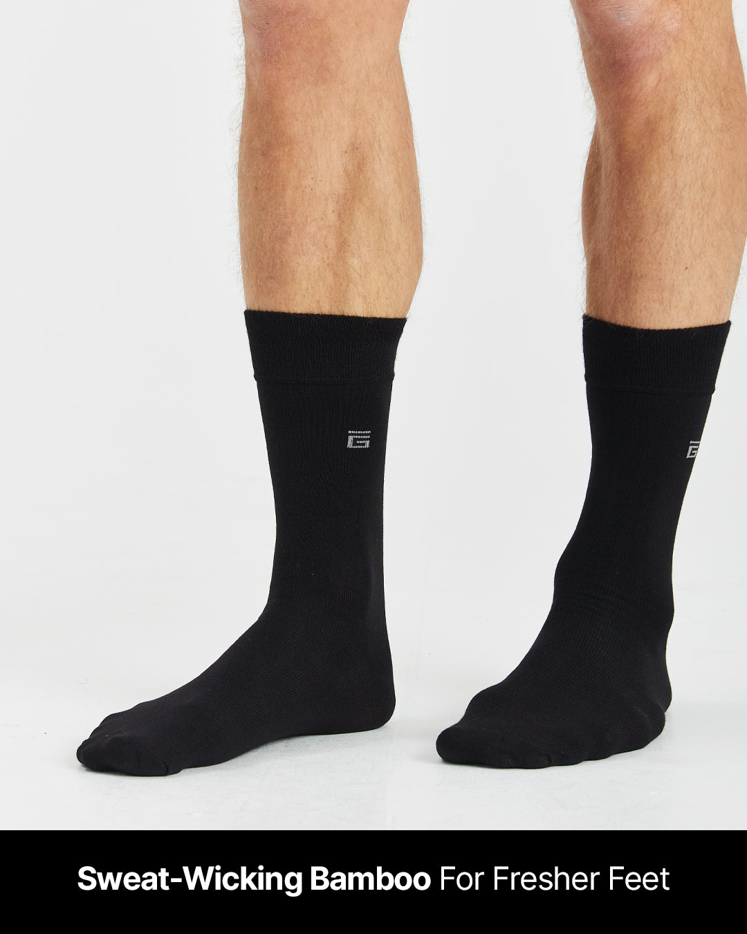 Bamboo Socks - Black - 5 Pack