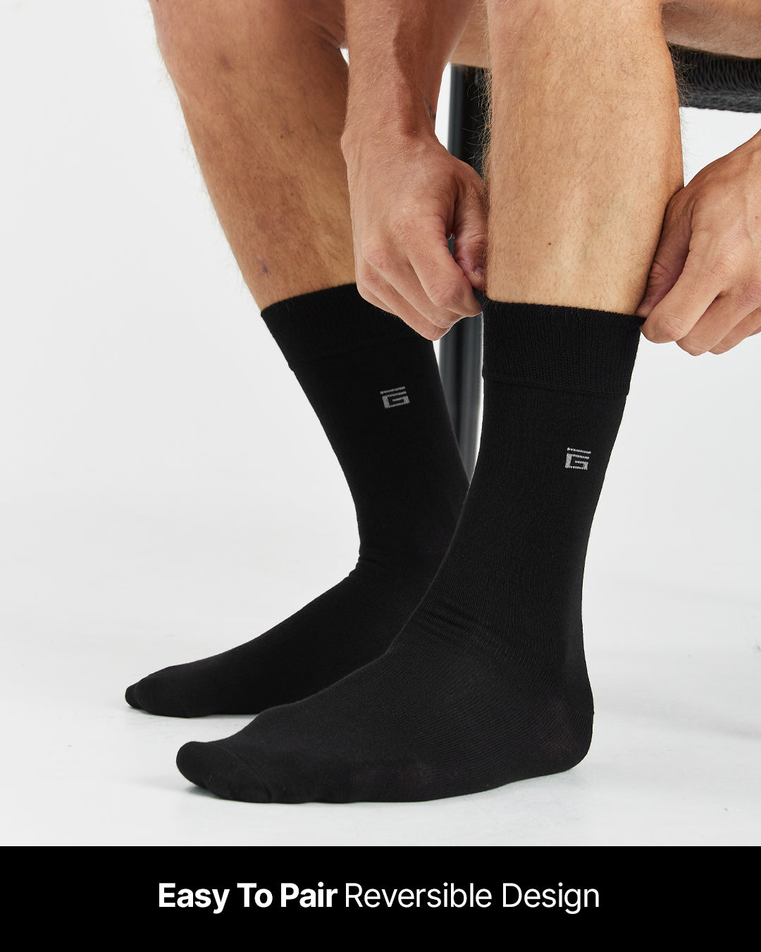 Bamboo Socks - Black - 5 Pack