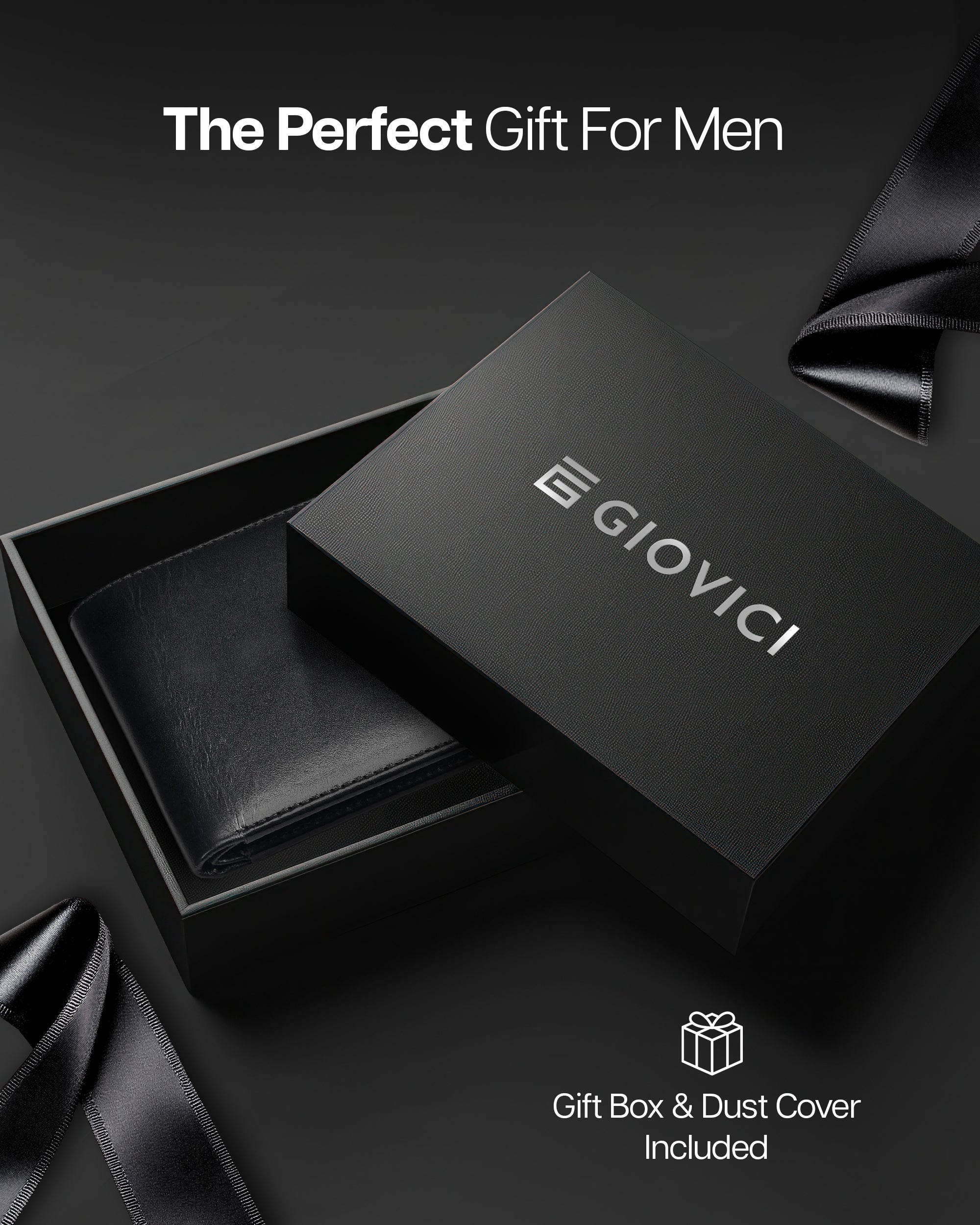 Premium Bi-Fold Leather Wallet