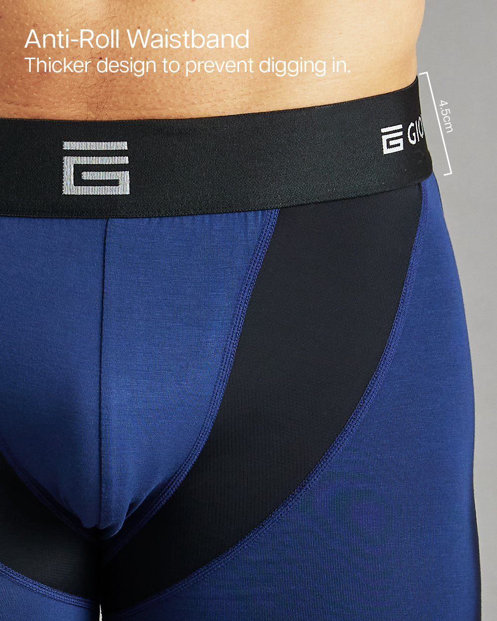 Hyper-Cool™ Bamboo Boxers - Blue