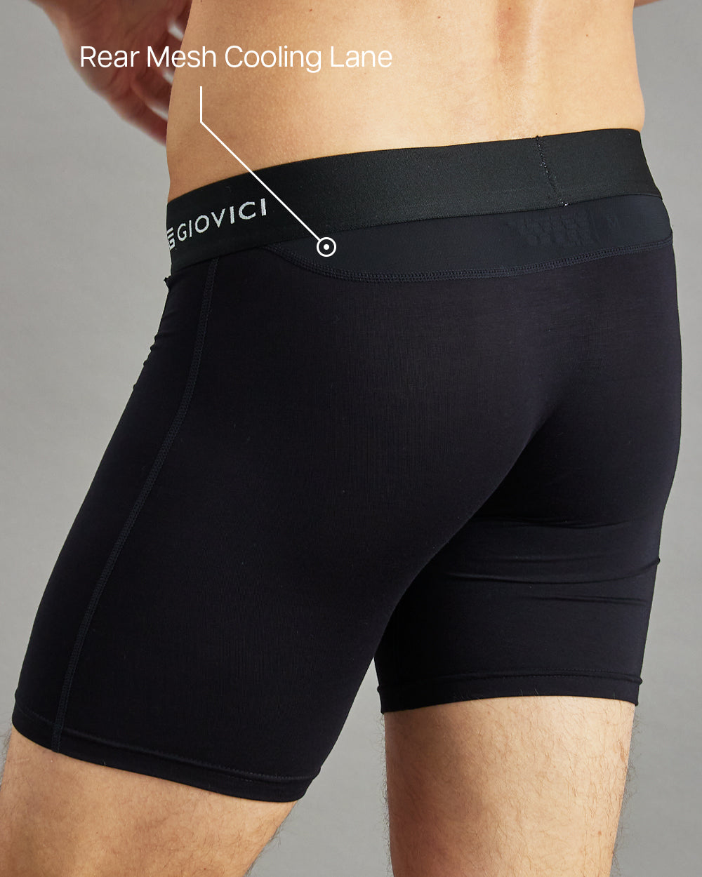 Hyper-Cool™ Bamboo Boxers - Black