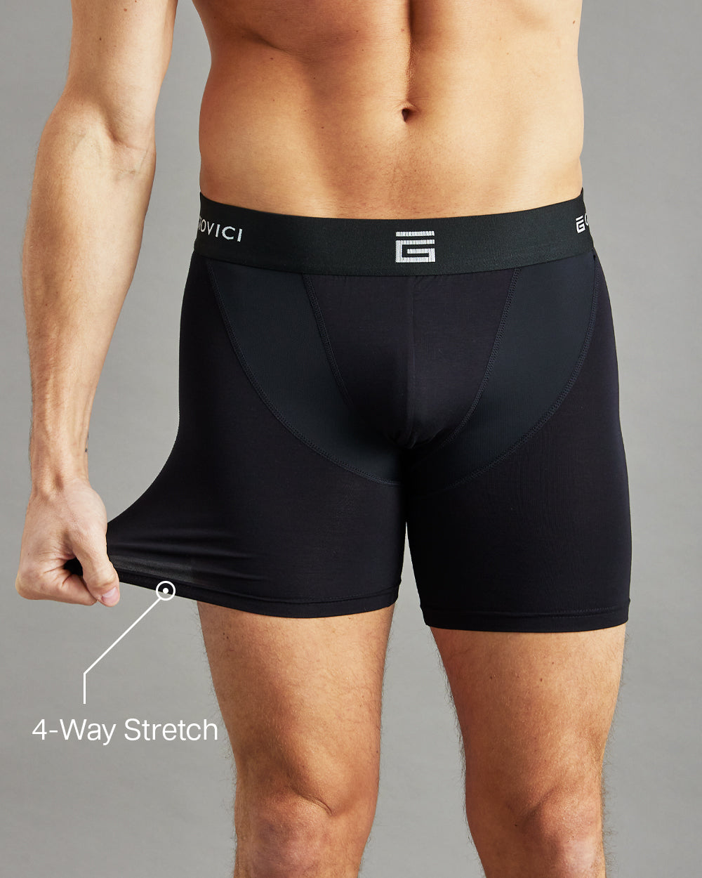 Hyper-Cool™ Bamboo Boxers - Black