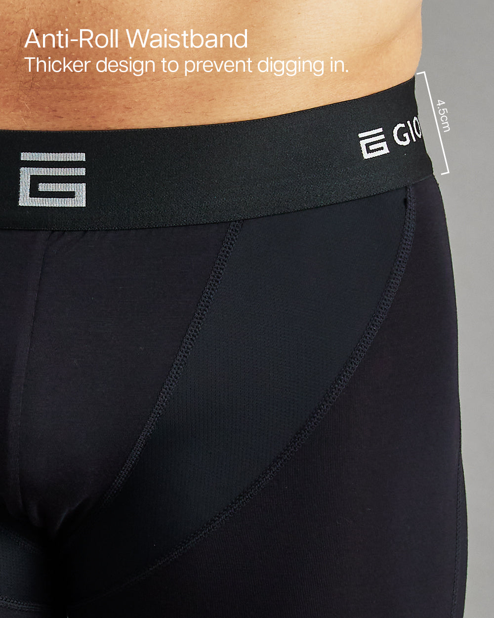 Hyper-Cool™ Bamboo Boxers - Black