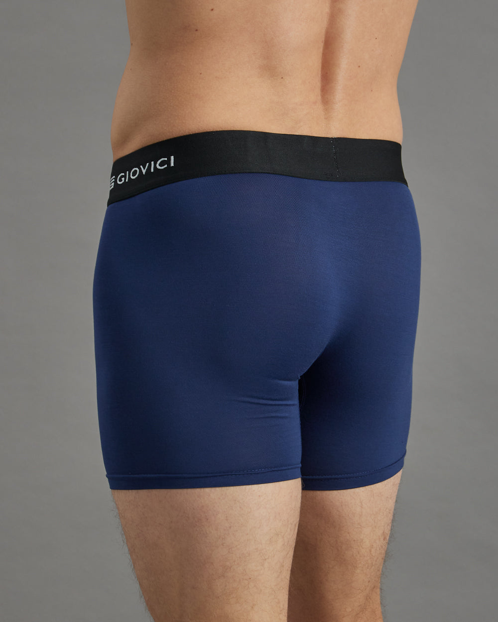 Zero-Chafe™ Bamboo Boxers - Blue