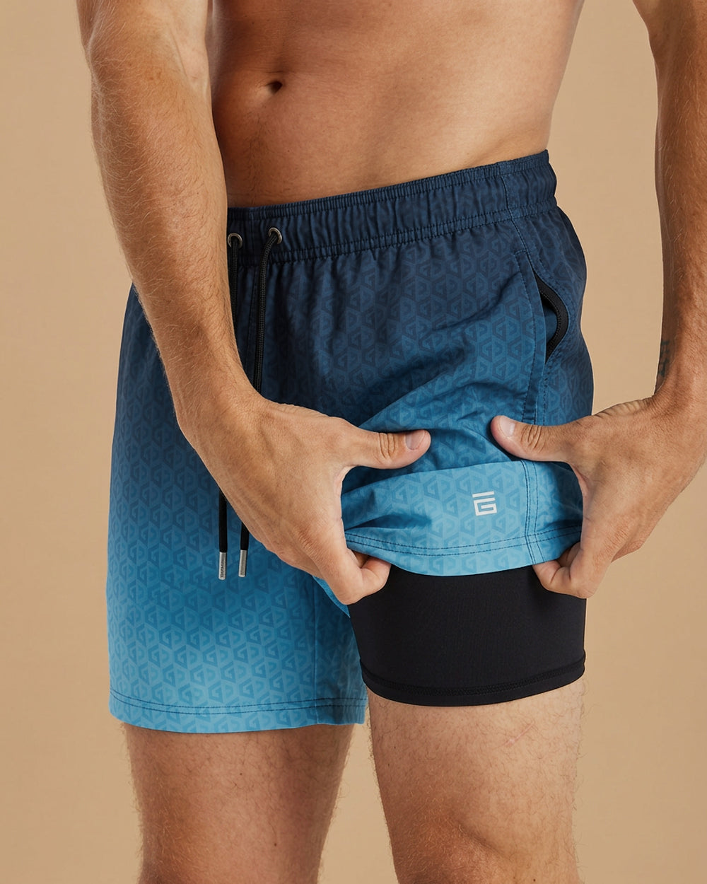 Zero Mesh Swim Shorts - Ombre