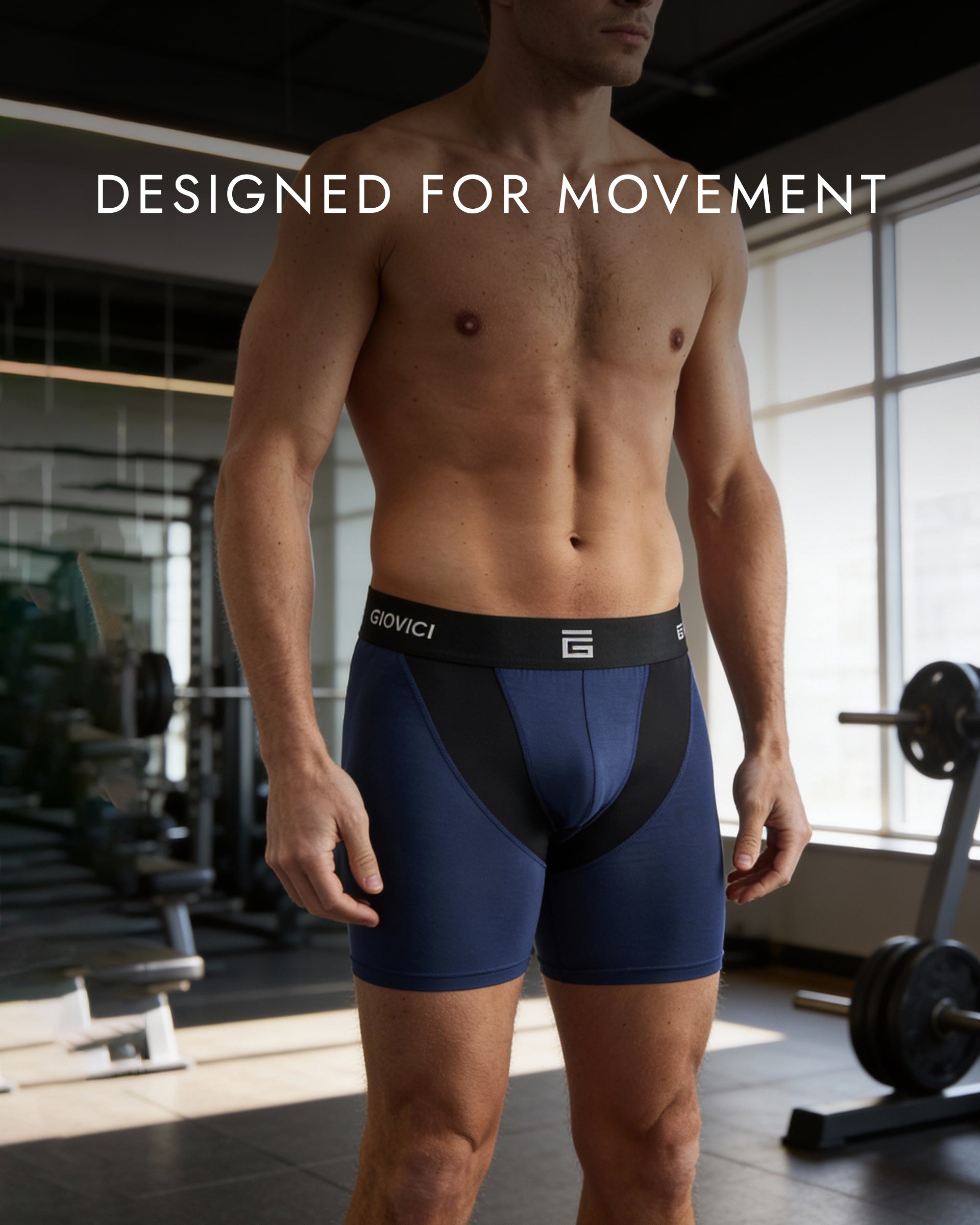 Hyper-Cool™ Bamboo Boxers - Blue