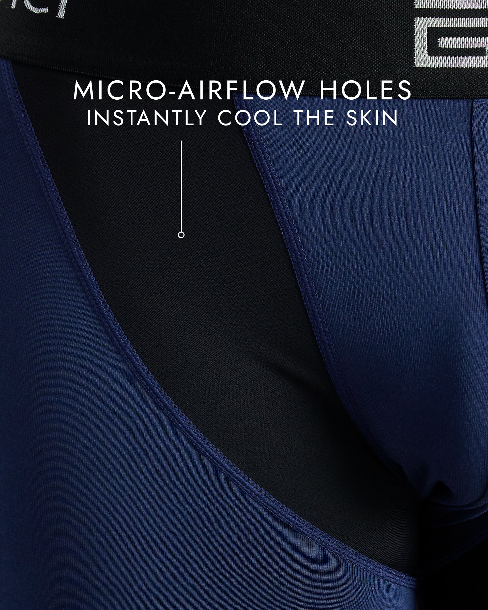 Hyper-Cool™ Bamboo Boxers - Blue