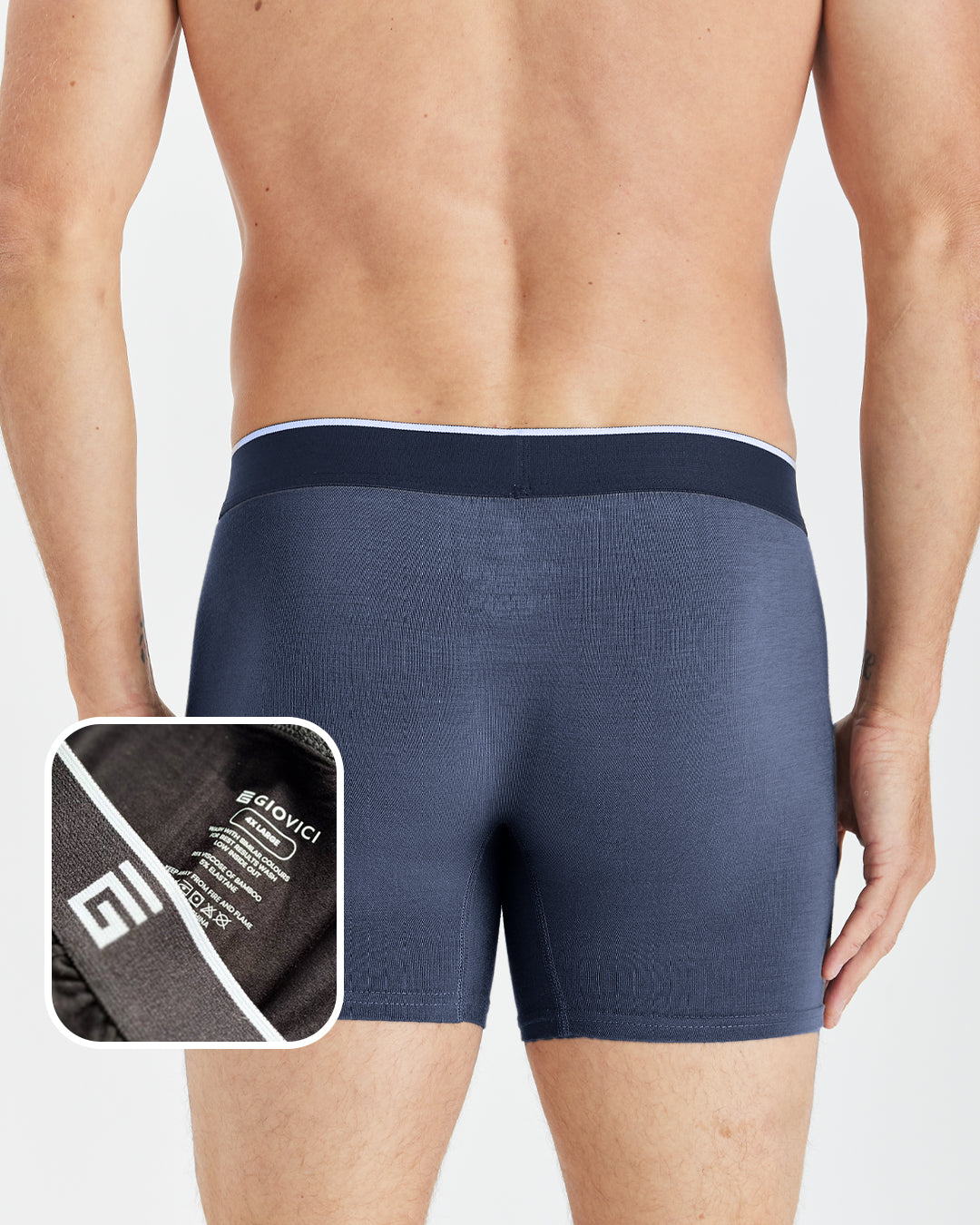 Super-Soft Bamboo Boxer Briefs (3 Pack)