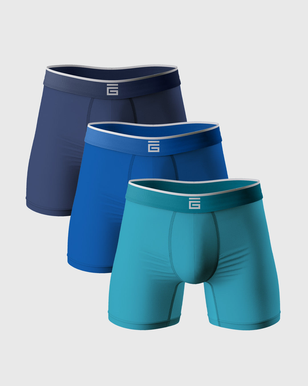 Super-Soft Bamboo Boxer Briefs (3 Pack)