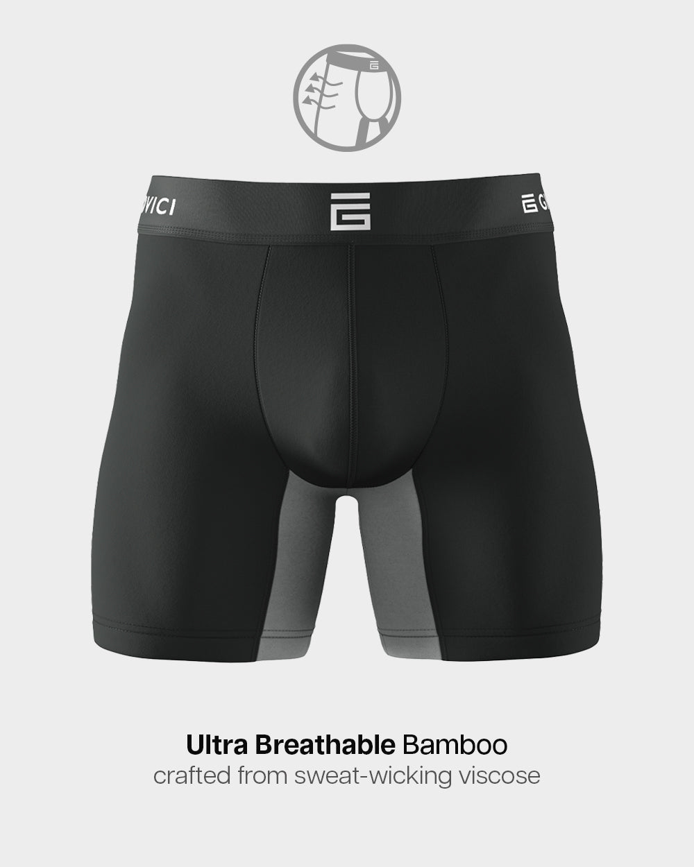 Zero-Chafe Bamboo Boxer Briefs