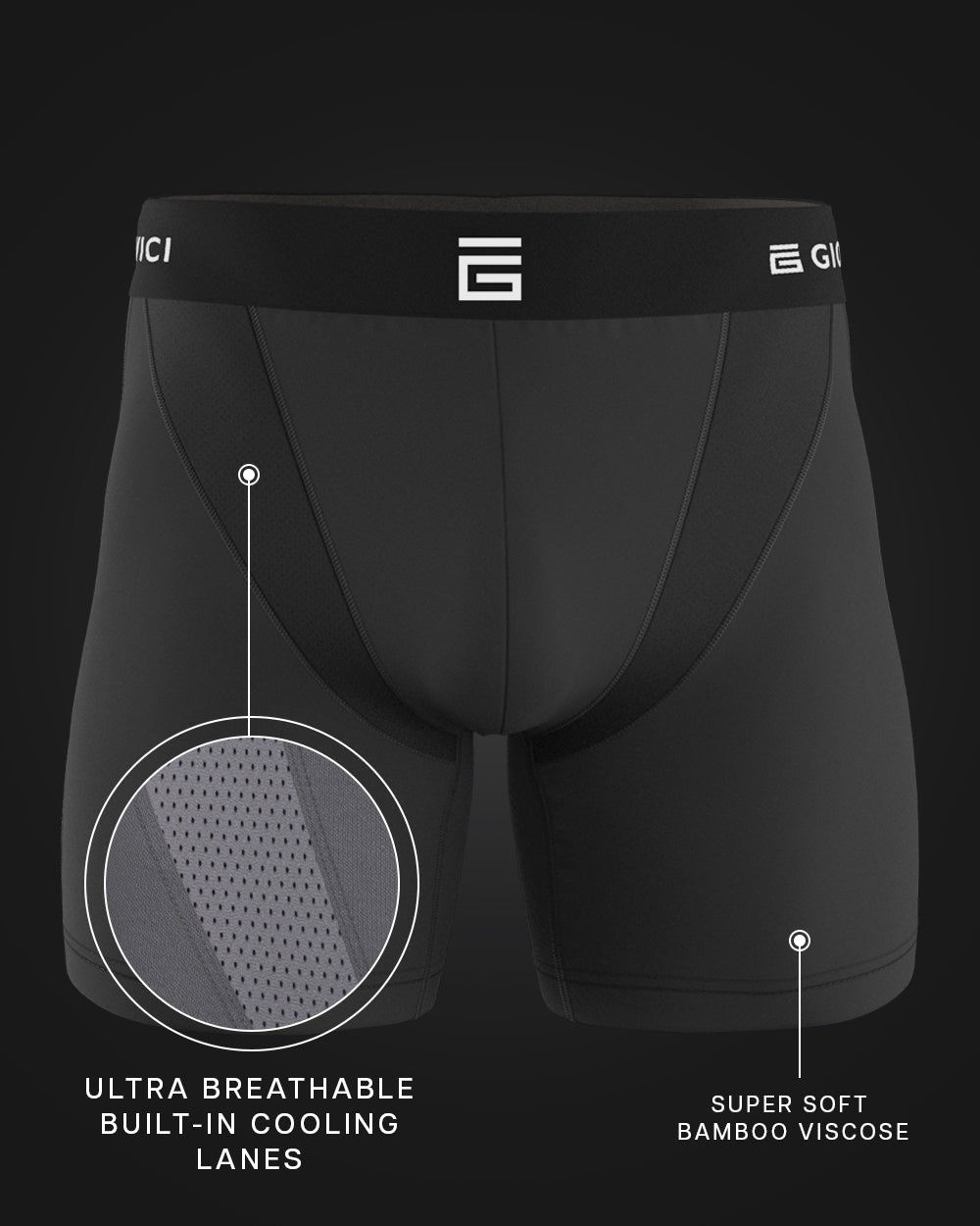 Hyper-Cool™ Bamboo Boxers