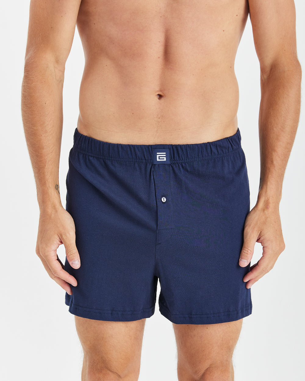 Loose Fit Cotton Boxers (3 Pack)