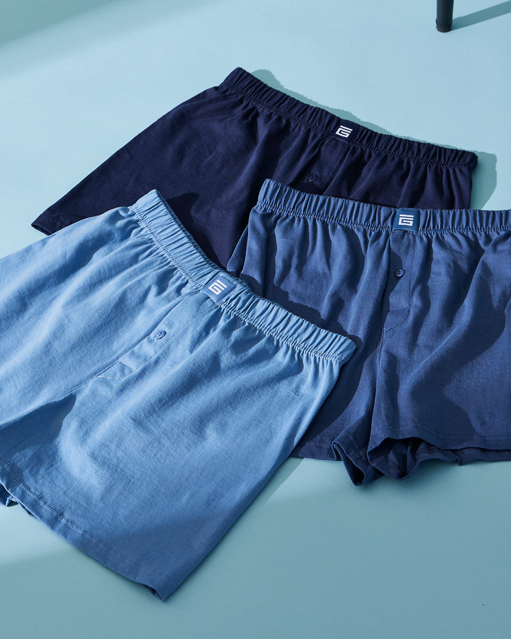 Loose Fit Cotton Boxers (3 Pack)