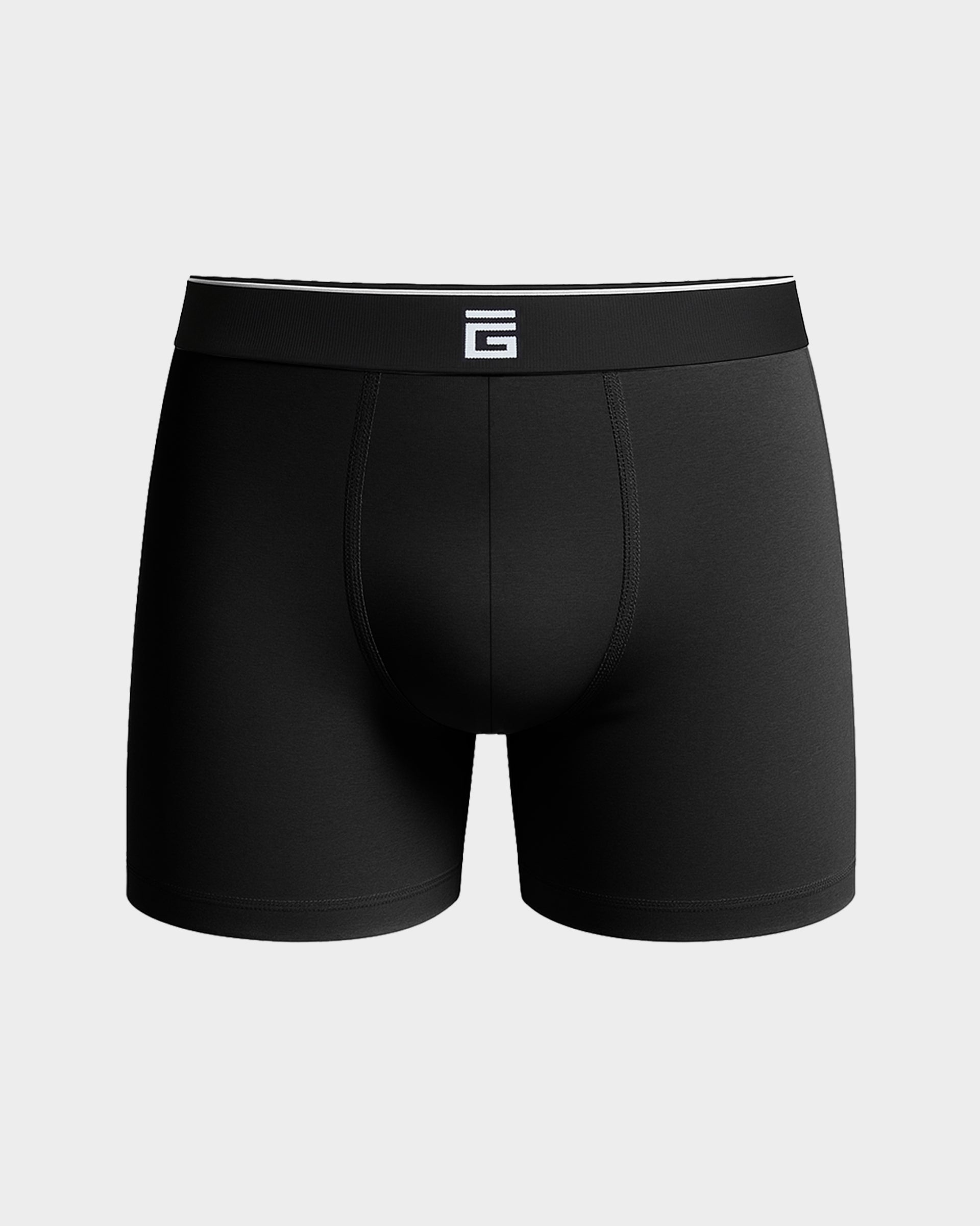 Luxe Bamboo Boxers - 1 Pack - Black